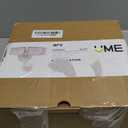 LUTEC 38W 3500 Lumen LED Motion Activated Integrated Dual-Head Floodlight Outdoor with Motion Sensor, 5000K Daylight, Dusk to Dawn, Exterior Security Wall Light for Patio, Garden, Yard(White)