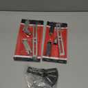 3 Pcs Universal Fuel Pump Removal Tools Fuel Pump Lock Ring Tool Adjustable Lock Ring Spanner fuel pump tool 3-jaws adjustable car fuel tank cap wrench Compatible with BMW Benz