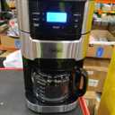 Gevi 10-Cup Drip Coffee Maker with Built-in Grinder, Programmable Brew Coffee Machine with Timer, Reusable Filter, 1.5L Water Tank, Coffee Pot, Warming Plate Burr Grinder Combo