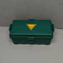 Hrensaw Medium Outdoor Electrical Box(10.6x5.7x4.9inch),Weatherproof Connection Box w/6 Cable Entry,IP54 Waterproof Extension Cord Cover Protect Power Strip,Timer,Plug,Holiday Lights,Green