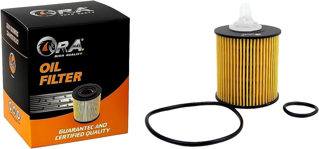 RA-9972 Engine Oil Filter 15K Mile Change Automotive Replacement Interval Cartridge for Select Models Lexus ES300H ES350 GS350 IS250 IS350 LS500H NX300H RX350 Avalon Camry Highlander RAV-4