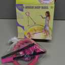 Flooyes Skip Ball for Kids, Ankle Skip Ball Toy with Counter, Timer and Cal Calculator, Girl Birthday Gifts for Age 6 7 8 9 10+, Rechargeable Colorful Flash Wheel Skip Ball for Girls Women