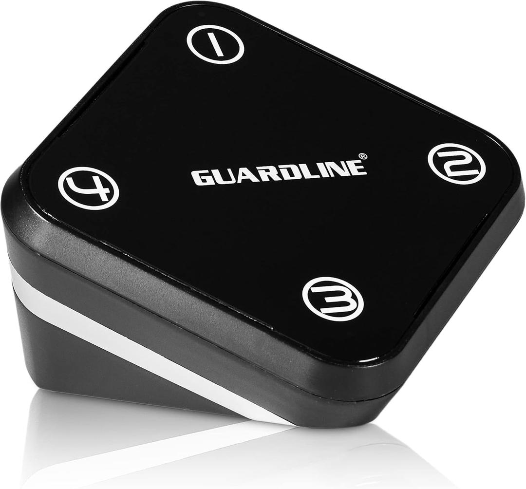 Guardline 500 Foot Long Range Driveway Wireless Alarm [1 Receiver] - Outdoor Weather Resistant Motion Sensor & Detector-Security Alert System - Monitor & Protect Outside Property