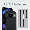 Aijohnny Phone Case for Google Pixel 9, [Compatible with Magsafe] Shockproof Protective Magnetic Phone Cover, Lightweight Slim Phone Holder for Women, Girl and Men (Black)