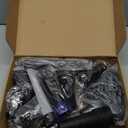 12Pcs Universal Vacuum Attachment Professional Shop Vac Accessories Wet Dry Vacuum Hose Adapter with Hair Brush Extension Wand Flexible Crevice Tool fit 2 1/2" to 1 1/4" and 1 7/8" to 1" Vacuum Hose