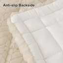 Smiry Non Slip Couch Covers for Dogs, Fuzzy Pet Couch Covers for 3 Cushion Sofa Pet Friendly, Soft Sofa Slipcovers Cushion Furniture Protector Washable (Beige, 27.6" x 88")
