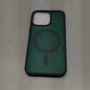 SUPFINE Magnetic for iPhone 13 Pro Case (Compatible with MagSafe) (Military Grade Drop Protection) Translucent Matte Shockproof with Anti-Fingerprint Phone Case, Forest Green