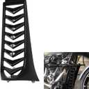 TCMT Chin Fairing Spoiler Lower Radiator Cover Fit For Harley Softail Street Fat Bob 18-23 Breakout FXBR 107 18-19 Softail Slim FLSL 107 18-21 Softail Standard FXST 107 20-23