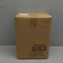 1 Gallon Square Glass Pitcher with Lid and Spout, Borosilicate Glass Carafe for Hot/Cold Drink, Water Pitchers with Handle for Fridge, Extra Large Jug for Iced Tea, Coffee, Juice, Beverage (Clear)