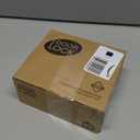 Bonpoly 1 Pack Gold Door Handles, Keyed Alike Entry Door Handle with Lock and Key, Brass Interior Door Handle for Living or Bedroom, Wave Door Lever for Right Handing Doors