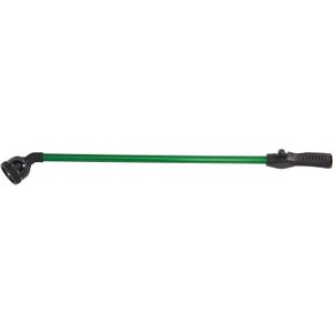Dramm Rain Select Rain Wand  9-Pattern Adjustable Spray Head with One Touch Thumb Valve  30 Inches Long, Green
