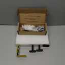 6pcs Wall Shelf Brackets Heavy Duty Floating Shelf Bracket Hidden,Invisible Black Shelving Brackets Decorative Floating Shelf Hardware Heavy Duty,Metal Shelf Support Bracket(8"-6pcs)