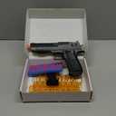 Soft Bullet Toy Pistol with Shell Ejecting for Indoor/Outdoor Shooting Games, Halloween Costume Fake Prop Model, Educational Play Toy Guns, Christmas/Birthday Gifts (Black)