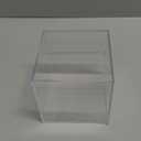 Piggy Bank for Adults Must Break to Open, Vcertcpl Acrylic Clear Piggy Bank Money Saving Box for Cash Saving, Unopenable Adults Large Bank for Real Money Bank Coin Bank Change Jar (Clear, 12x12CM)