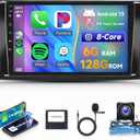 8 Core 6+128G Android Car Stereo for Mercedes Benz GL ML W164 X164 ML350 ML500 ML280 GL320 GL350 GL450 2005-2011, 9'' Wireless Carplay Android Auto Radio Bluetooth WiFi GPS FM DSP Backup Camera SWC