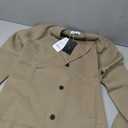 New Sweater V-Neck Solid Color Cardigan Sweater Men's Lazy Style Jacket Clip, Size XL