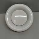 FRESH SPEED 6 Inch AC Air Vent Cover Steel Round Exhaust Adjustable Valve Diffuser for Home Wall Ceiling