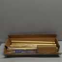 Emlaoe Gold Shower Curtain Rod 34-66 Inches(2.8-5.5ft) Never Rust Adjustable Shower Rod Spring Tension Non Slip No Drilling Shower Rods for Bathroom Garland Window