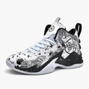 Boys Basketball Shoes Breathable Indoor Athletic Shoes Youth Outdoor Fashion Sneakers Comfortable Basketball Shoes for Girls, Size: 8 Big Kid
