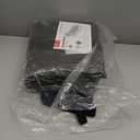 QPAU 2-Person Inflatable Snow Sled with Premium Canvas Cover, Heavy Duty Sled with Backrest & Reinforced Handles, Snow Tubes for Kids & Adults, Winter Inflatable Toys (Red)