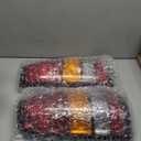 Nakuuly Tail Lights Compatible With 1999-2002 Chevy Silverado 1999-2006 GMC Sierra 1500 2500 3500 1500 HD 2500HD Driver and Passenger Side Taillights Rear Lamp without Bulb (Black Border)