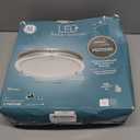 GE LED+ Motion Sensor Fixture, 20W, Flush Mount Ceiling Light with Motion Sensor, Security Light, Soft White (1 Pack)