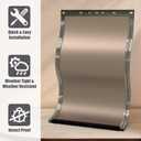 PAC11-11039 Replacement Flap Dog Door Weather-Resistant, Durable, and Easy to Install, Compatible with PetSafe Freedom Doors (Large, 10 1/8" x 16 7/8")