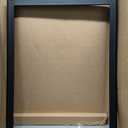 MCS Canvas Float Frames 18x24 Frame, Black Frame for Finished Canvases, Vertical & Horizontal Wall Hanging Large with Adhesive for Canvas Paintings (1-Pack)