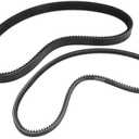 Saihisday 2Pcs 101916701 Clutch Drive Belt and Starter Generator Belt Kit, Replacement for Club Car DS 1997-up Precedent Gas Golf Cart 2004-up, Replaces 1016203