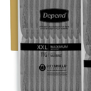 Depend Fresh Protection Adult Incontinence & Postpartum Bladder Leak Underwear for Women, Disposable, Maximum, Extra-Extra-Large, Blush, 22 Count, Packaging May Vary