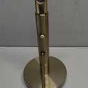 simplehuman Standing Paper Towel Holder with Spray Pump, Brass Stainless Steel, Gold