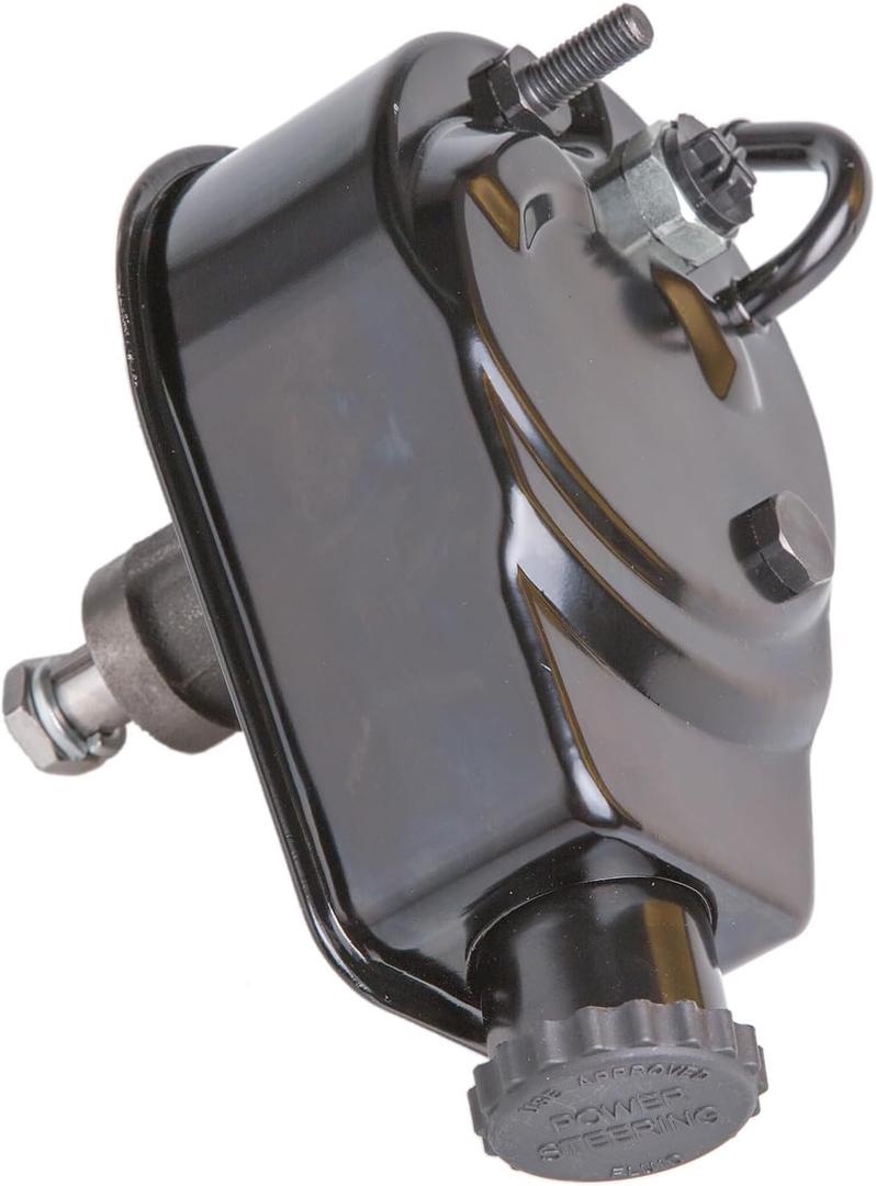 Power Steering Pump for 5/8" Key Way Style Compatible With Chevrolet Monte Carlo Camaro El Camino Malibu Chevelle Bel Air Biscayne Brookwood Caprice Impala Kingswood Nova Townsman Vega 1966-1974