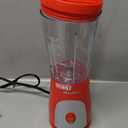 Mueller Personal Blender for Shakes and Smoothies with 15 Oz Travel Cup and Lid, Juices, Baby Food, Heavy-Duty Portable Blender & Food Processor, Red