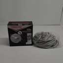 Garden Hose 50 ft, Stainless Steel Water Hose with 10 Function Nozzle Flexible, Heavy Duty, Lightweight, No-Kink, Pet Proof, Puncture Proof Hose Metal for Yard, Outdoor