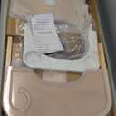 Cowiewie 3-in-1 Convertible Natural Wooden High Chair for Babies & Toddlers 3-Tier Remove & 2 Adjustable Wood Tray & 8 Levels Adjustable, 2 Waterproof Cozy Cushions Grey