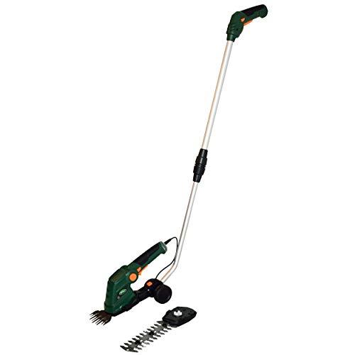 Scotts Outdoor Power Tools LSS10272PS 7.5-Volt Lithium-Ion Cordless Grass Shear/Shrub Trimmer with Wheeled Extension Handle, Green. MISSING WHEEL