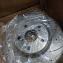 Anpulsero Front Brake Pads and Rotors Kit Compatible with 2006-2018 Toyota RAV4 [NOT 2 Row, ONLY w/3rd Row Seating ], Automotive Replacement Brake Kits OE Drilled Slotted Brake Rotors - 296mm(11.7in)