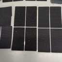 Self-Adhesive Hook and Loop Fastener Strips, Heavy Duty Sticky Back Mounting Tape, Black