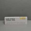 Aerotrunk Hair Tools Organizer - Hot Hair Tools Travel Bag with Heat Resistant Mat, Large Capacity Pouch for Flat Irons, Curling Wands, Hair Dryers - Beige