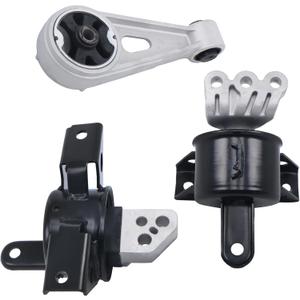 labwork 3PCS Engine and Trans Mount Set Repalcement for Chevy Spark Classic 1.2L 2011-2017 3370 A5512HY A5521 A5511 96686002