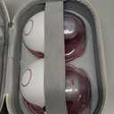 Momcozy Breast Pump Hands Free Mobile Style | M6, Wearable Breastfeeding Pump Ideal Rhythm for More Milk, DoubleFit Flange More Fit & Discreet with 3 Modes & 9 Levels, 24mm - 2 Pack Cozy Red