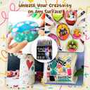 2026 Nail Art Pens for Painting Nails, 24 Pack 48 Colors Dual Tip Acrylic Paint Markers, Water-Based Quick-Dry Long Lasting Nail Art Markers, Acrylic Paint Pens for Home & Salon, DIY Crafts Draw Tool