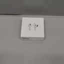 Apple AirPods 4 Wireless Earbuds, Bluetooth Headphones, Personalized Spatial Audio, Sweat and Water Resistant, USB-C Charging Case, H2 Chip, Up to 30 Hours of Battery Life, Effortless Setup for iPhone