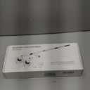 Electric Spin Scrubber, Cordless Shower Scrubber with 8 Scrub Brush, 2 Speed with Adjustable Extension Handle, Battery Level Display, Power Scrubber for Bathroom Bathtub Tile Floor (Black)