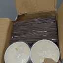 RACETOP 12 oz Paper Coffee Cups,100 Pack Black Disposable Coffee Cups with Lids, Sleeves and Stirring Sticks, 12 oz Hot Coffee Cup for Hot Drinks, Parties, Picnic, Travel, and Events