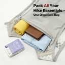 Hiking Backpack Ultralight Packable Daypack for Women & Men, Breathable 3D Ventilated Backpack with Multiple Pockets, Foldable Travel Day Bag for Outdoor Walking, Camping & CommuteGray,medium