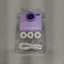 Kids Instant Digital Cameras for Boys and Girls, 1080P HD Dual-Lens Selfie Digital Camera with Print Paper & 32G Card, Christmas Birthday Gifts Toys for Toddler and Teenagers Age 3-16 Years Old (Purple)