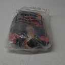 Fabbay 11  Pcs Mushroom Car Seat Covers Set with Protectors Steering Wheel Seat Belt Cover Floor Mat Armrest Cushion Key Chains Auto Interior Accessories for Women(Dark)