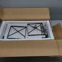 RUSTOWN Farmhouse Medicine Cabinet with 2 Barn Door, Wood Wall Mounted Storage Cabinet with Adjustable Shelf and Towel Bar, 3-Tier Bathroom Cabinet for Bathroom, Living Room(Vintage White, Medium)