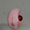 seenda Wireless Trackball Mouse, Ergonomic Bluetooth Rollerball Mouse Rechargeable, 3 Device Connection Optical Mice Adjustable DPI Thumb Control Mice Compatible for PC/Laptop/Windows/Mac - Pink